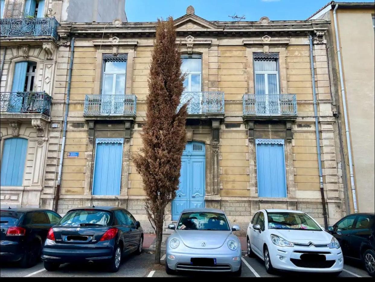 Appartement Du Forum,La Gare, 50 M2 , Climatisation, Garage, Cour Narbona Exterior foto